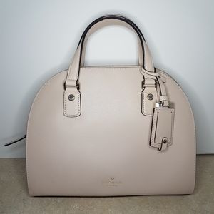 Kate Spade Pink Satchel Bag With Strap